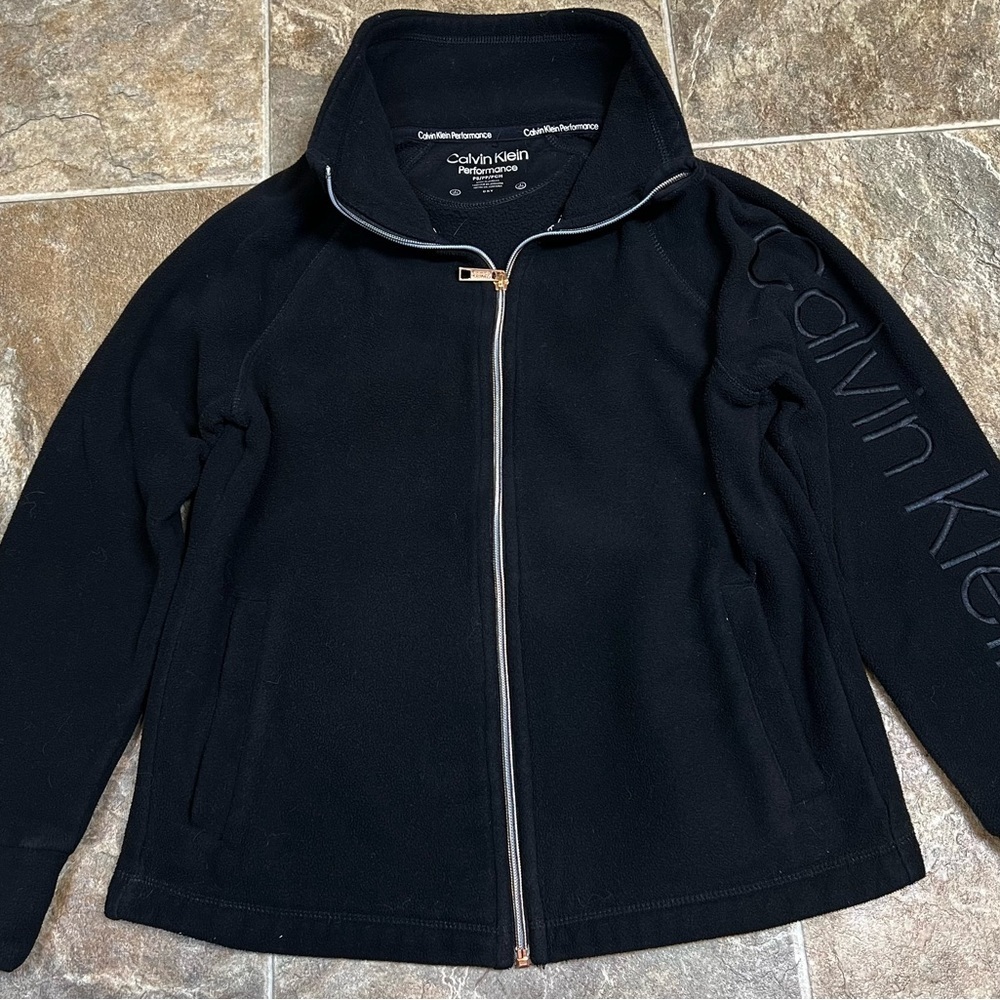 Women's Calvin Klein Performance Tech Fleece Full Zip Jacket